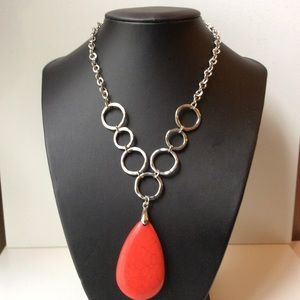 Red South west style necklece